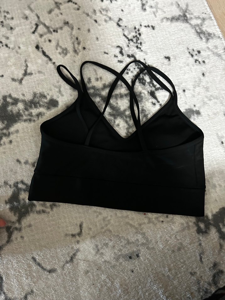 Siyah Mini Spor Sütyeni - Görsel 2