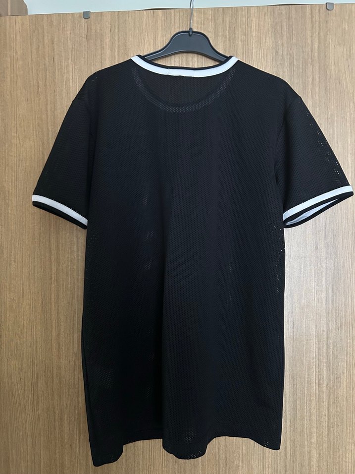 Siyah Chicago 94 Baskılı Unisex Tişört - Görsel 4