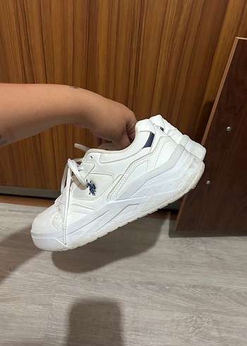 Beyaz Kadın Spor Ayakkabı - Görsel 4