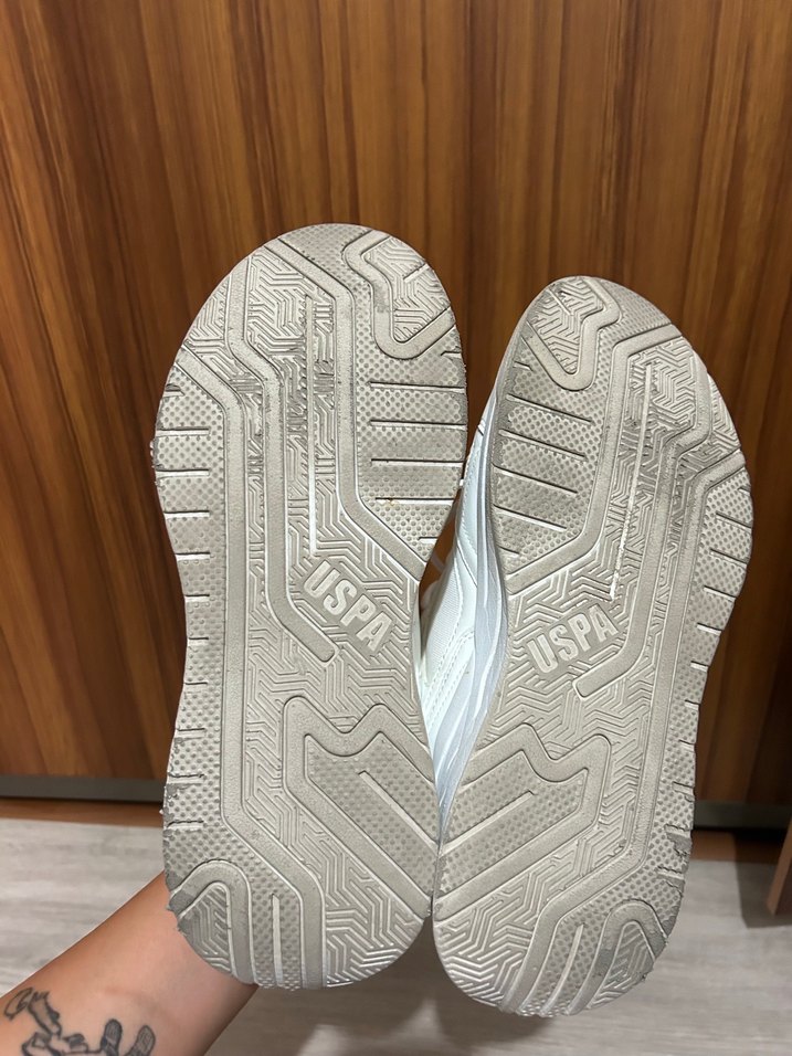 Beyaz Kadın Spor Ayakkabı - Görsel 3