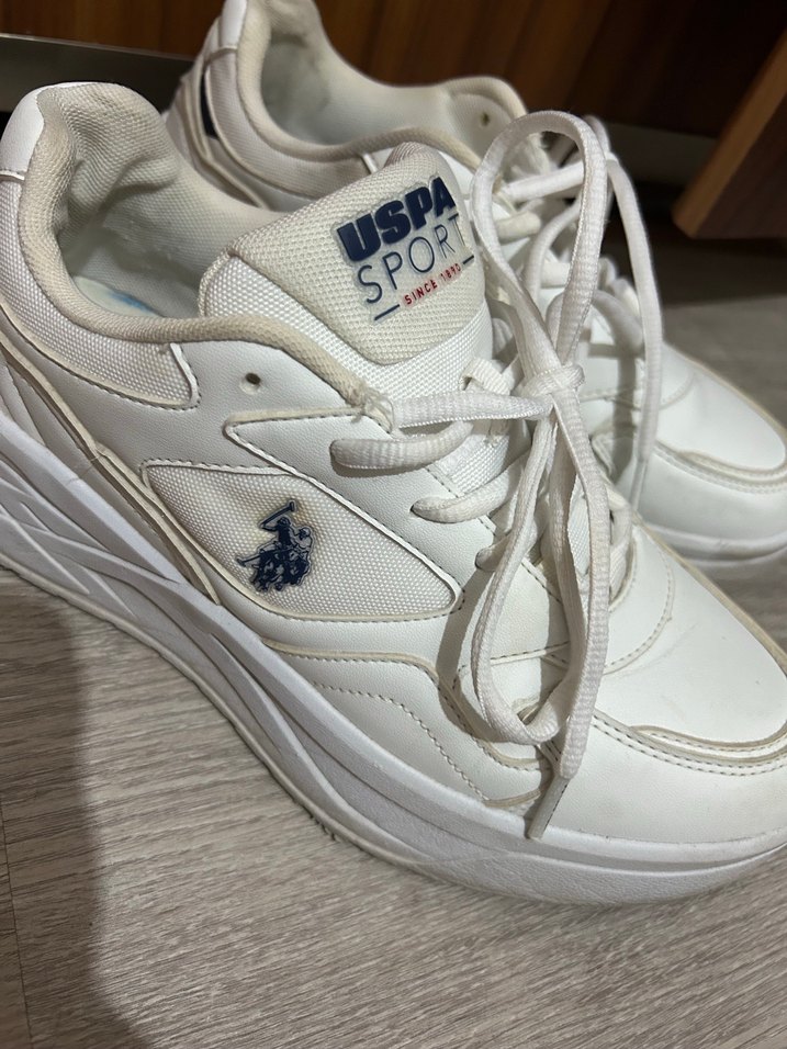 Beyaz Kadın Spor Ayakkabı - Görsel 2