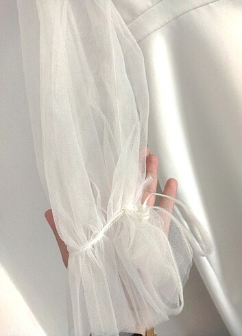 44 Beden beyaz Renk Abiye nikah elbisesi 