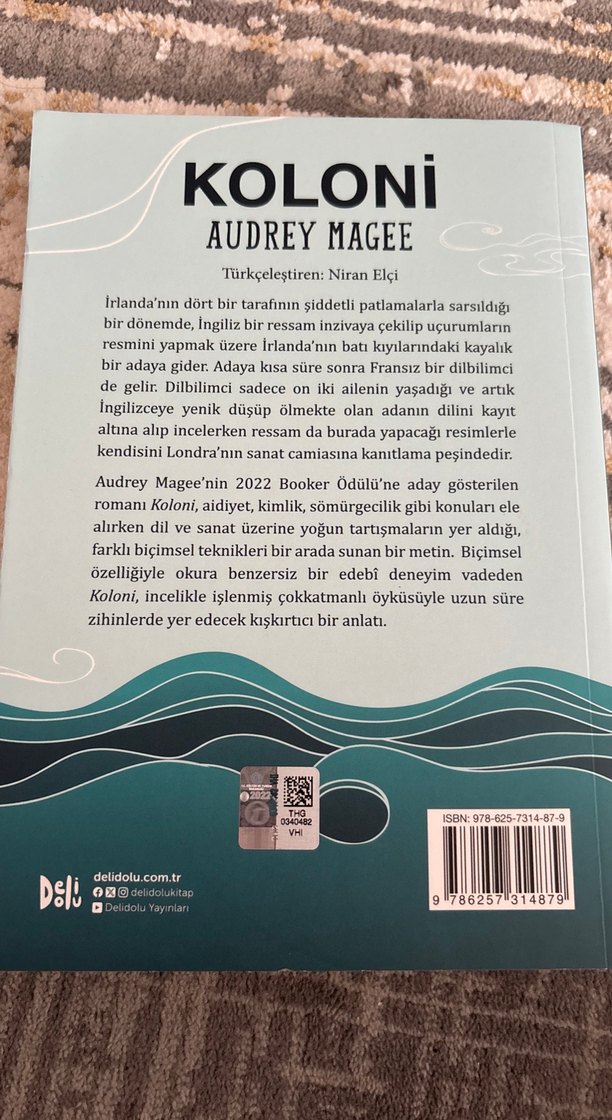 Audrey Magee - Koloni Romanı - Görsel 2