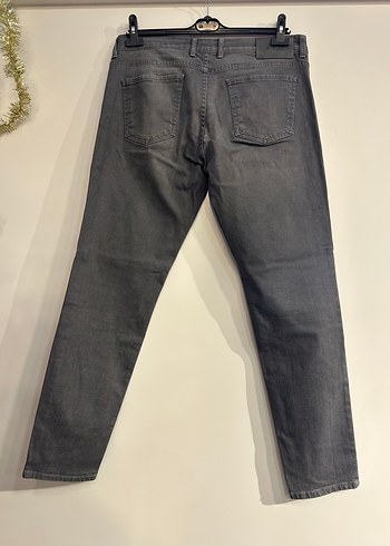 Gri Erkek Denim Pantolon - Görsel 3