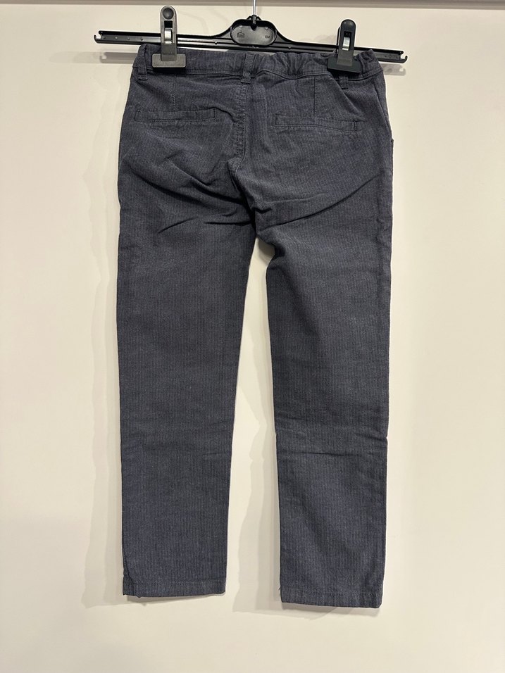 Gri Erkek Çocuk Kot Pantolon - Görsel 2