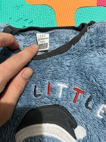 12-18 Ay Beden mavi Renk Pijama takımı
