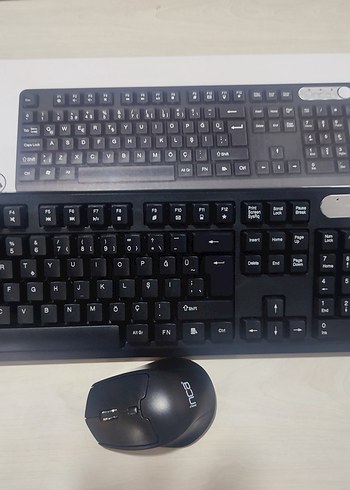 INCA IWS-549U RECHARGEABLE SILENT KABLOSUZ KLAVYE MOUSE SETİ - Görsel 2