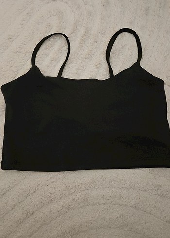 Siyah İnce Askılı Bralet - Görsel 2