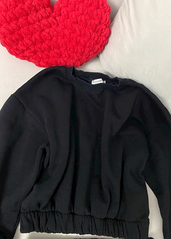 Siyah Kız Eşofman Takımı, Rahat Kesim - Görsel 3