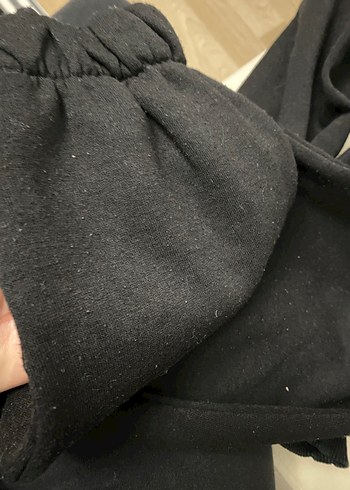 Siyah Kız Eşofman Takımı, Rahat Kesim - Görsel 5