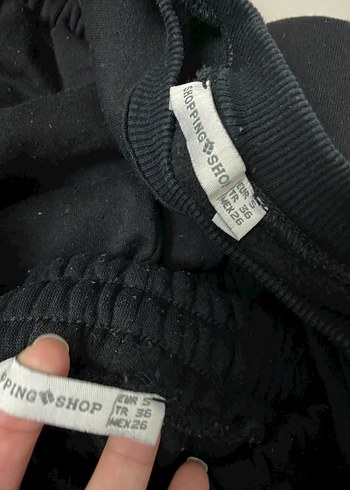 Siyah Kız Eşofman Takımı, Rahat Kesim - Görsel 4