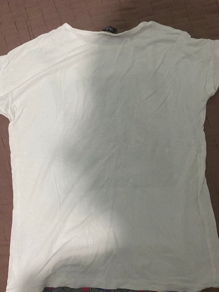 Kız Çocuk Gri Baskılı Kısa Kollu Pamuklu Pijama - Görsel 5