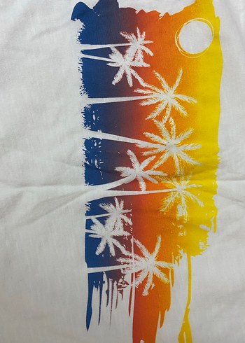 Beyaz Baskılı erkek  Askılı Atlet - Görsel 7