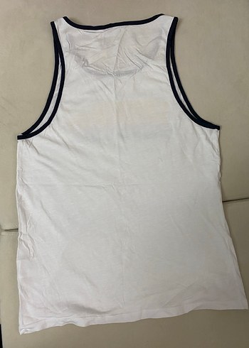 Beyaz Baskılı erkek  Askılı Atlet - Görsel 6