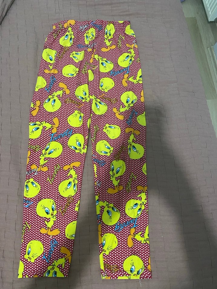 Renkli Desenli Bohem Kadın pijama - Görsel 2