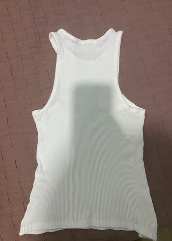 Beyaz Yüksek Yakalı Kadın Atlet - Görsel 3