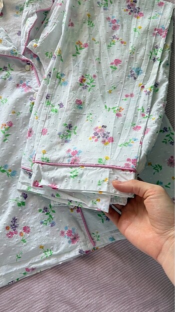 s Beden beyaz Renk Suwen pijama takımı