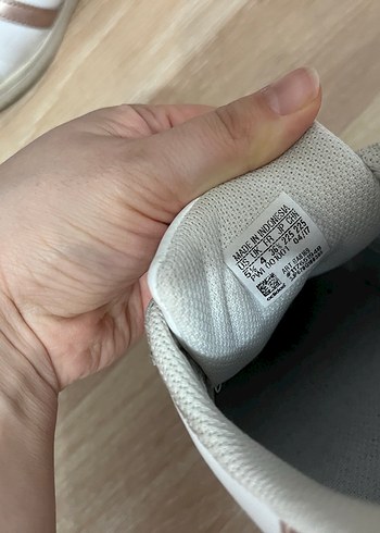 Beyaz Adidas Superstar  Spor Ayakkabı - Görsel 4