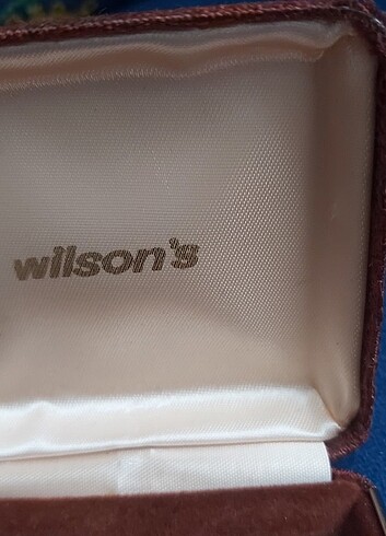 Antika kumaşa kaplama wilson takı kutusu