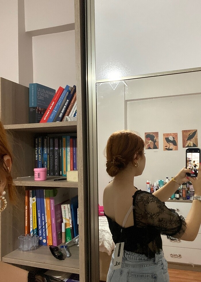 dantel crop - Görsel 5