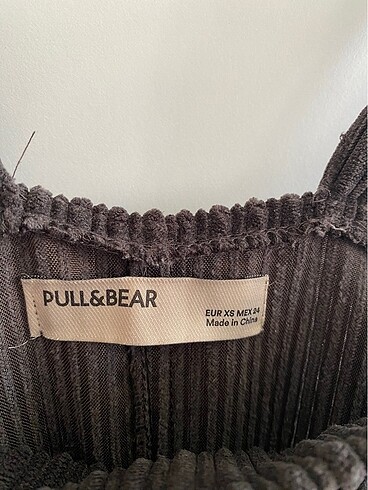 Pull Bear kadife tulum - Görsel 2
