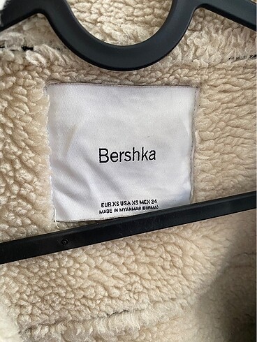 Bershka Bershka tüylü deri ceket