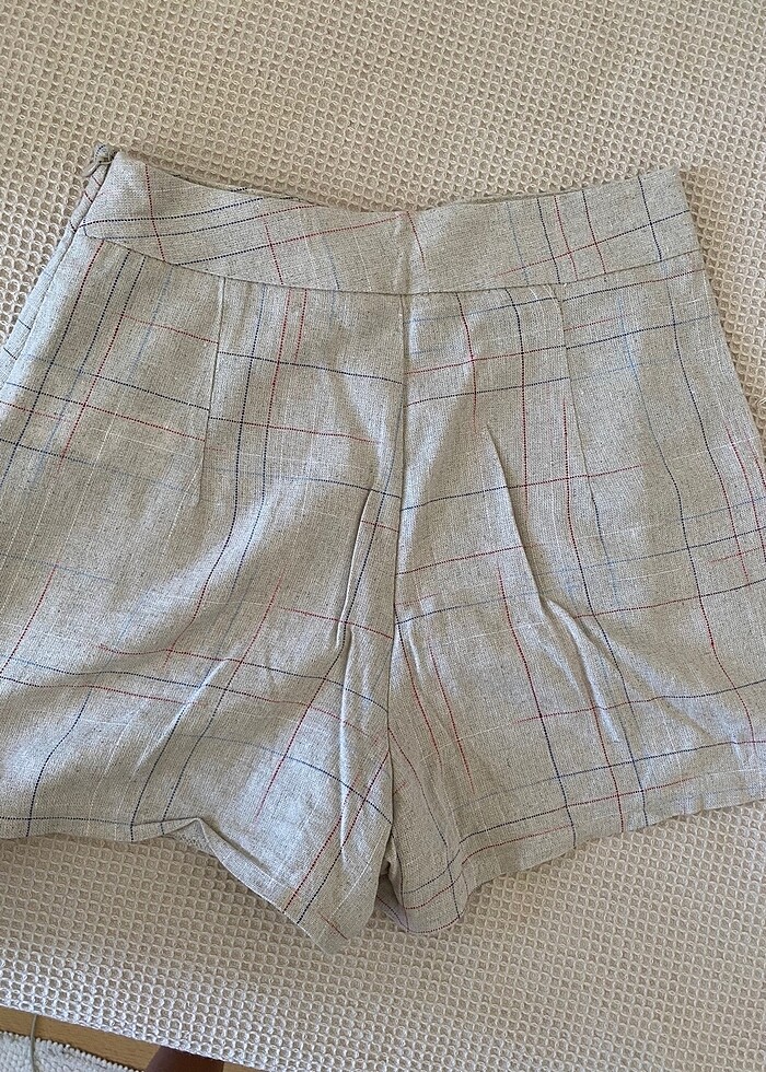 keten şort - Görsel 2