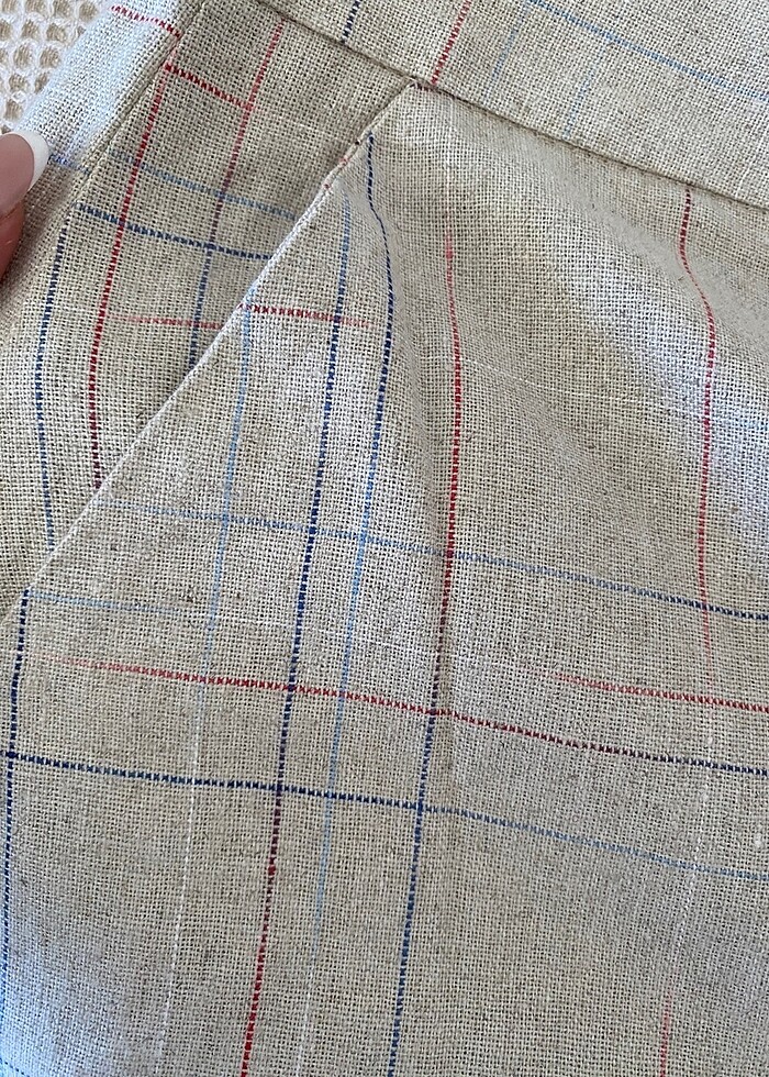 keten şort - Görsel 4