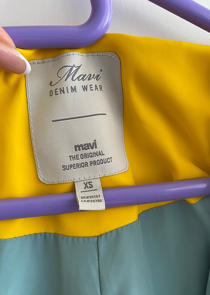 Sarı yağmurluk - Görsel 5