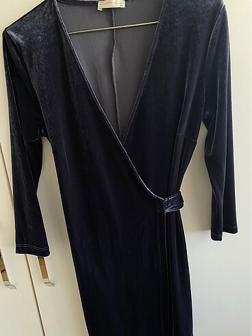 mudo kadife elbise - Görsel 2