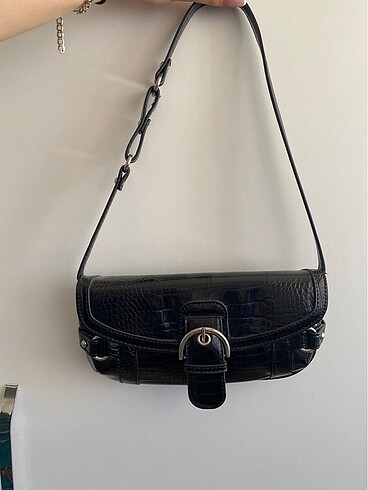 stradivarius vintage görünümlü çanta