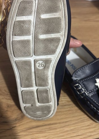 Koyu Mavi Erkek Çocuk Klasik Ayakkabı - Görsel 2