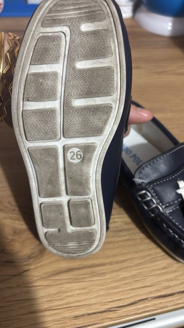 Koyu Mavi Erkek Çocuk Klasik Ayakkabı - Görsel 2