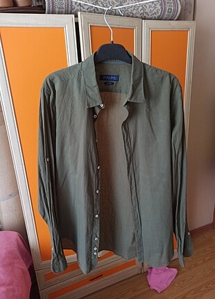 xl Beden haki Renk Zara erkek gömlek