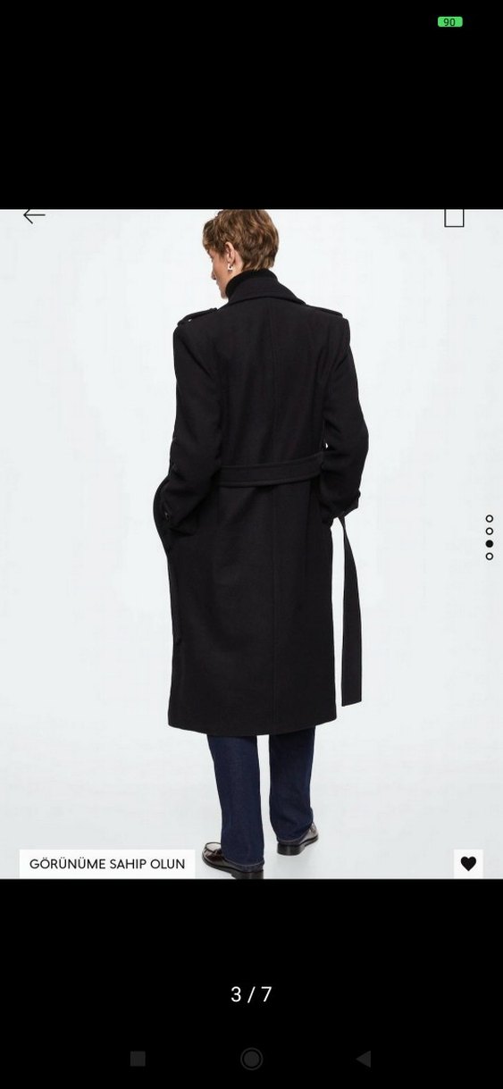 mango premium yün palto — görsel 2/7