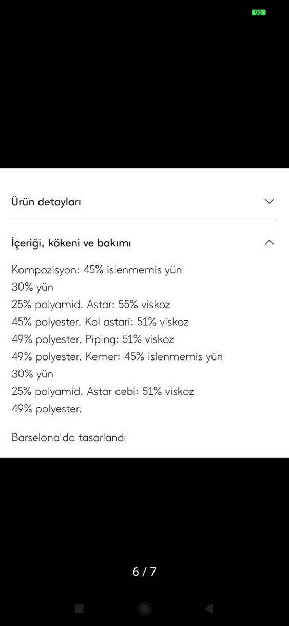 mango premium yün palto — görsel 5/7