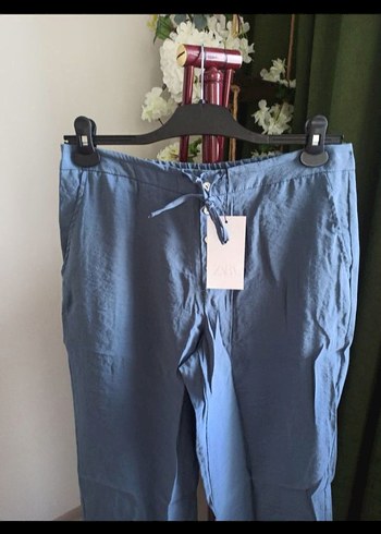 zara düğmeli pantolon - Görsel 5