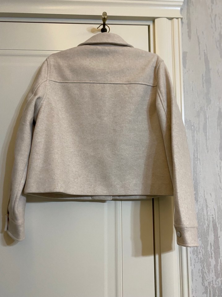 Defacto  Bej Kadın Kısa Mont - Görsel 4