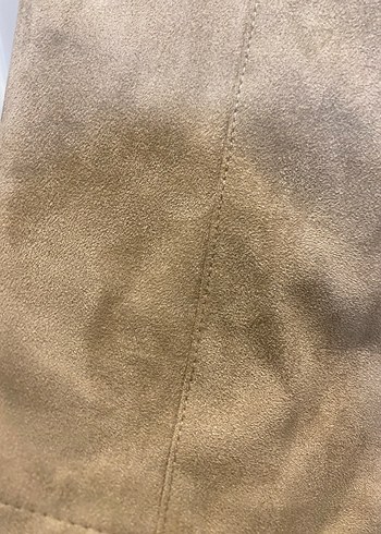 Pierre Cardin Süet Mont - Görsel 7