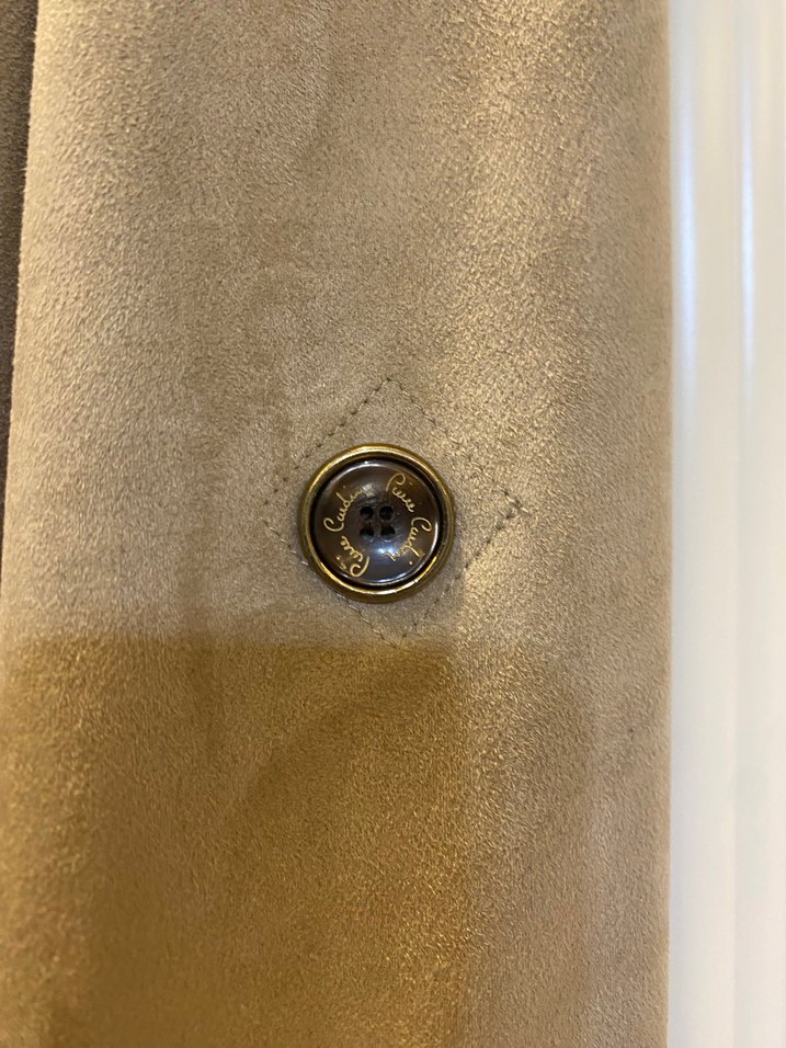 Pierre Cardin Süet Mont - Görsel 4