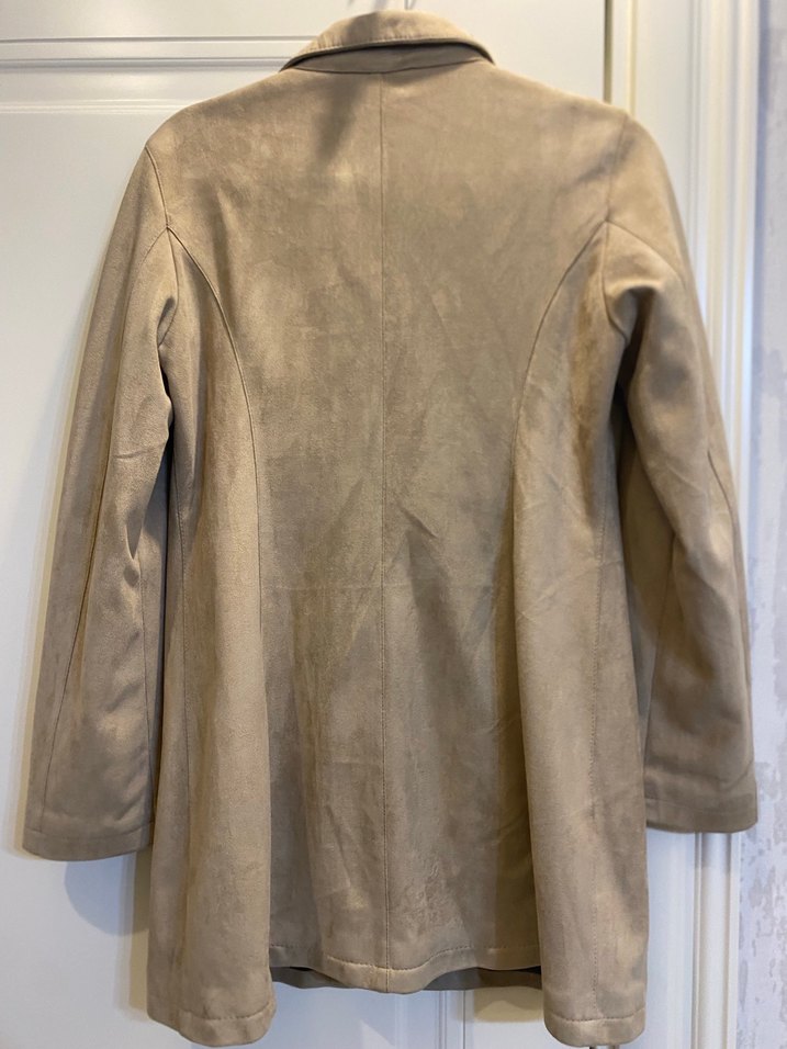 Pierre Cardin Süet Mont - Görsel 2