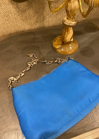 İpekyol Zincir Detaylı Mavi Çanta - Görsel 7