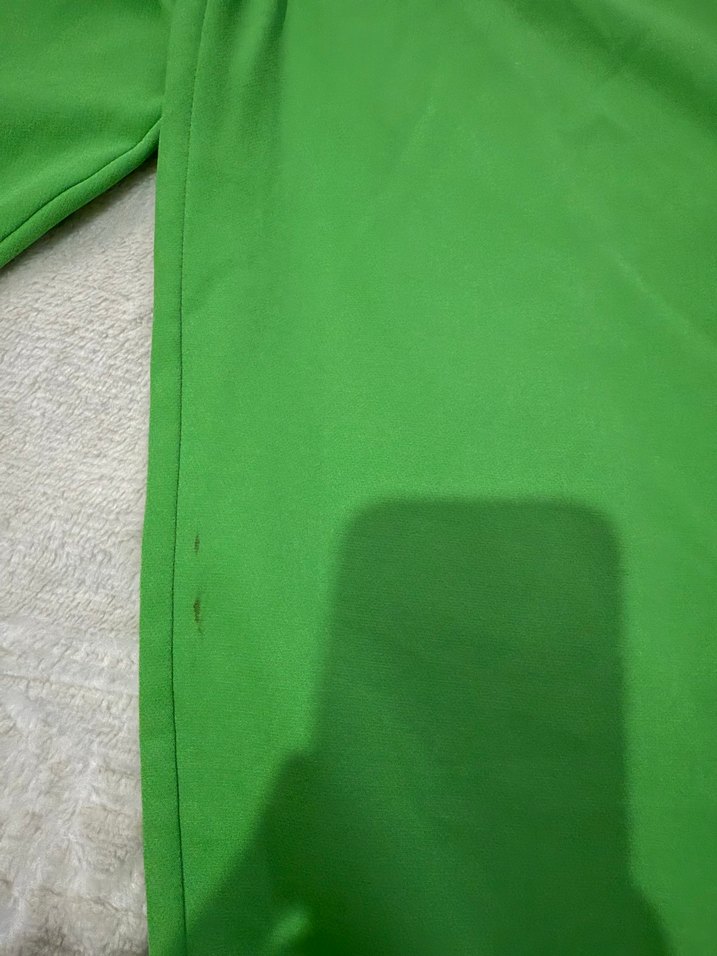 Yeşil Midi Kadın Kumaş Pantolon - Görsel 2