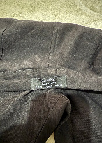 Fermuarlı Siyah Kadın Kumaş Pantolon - Görsel 4