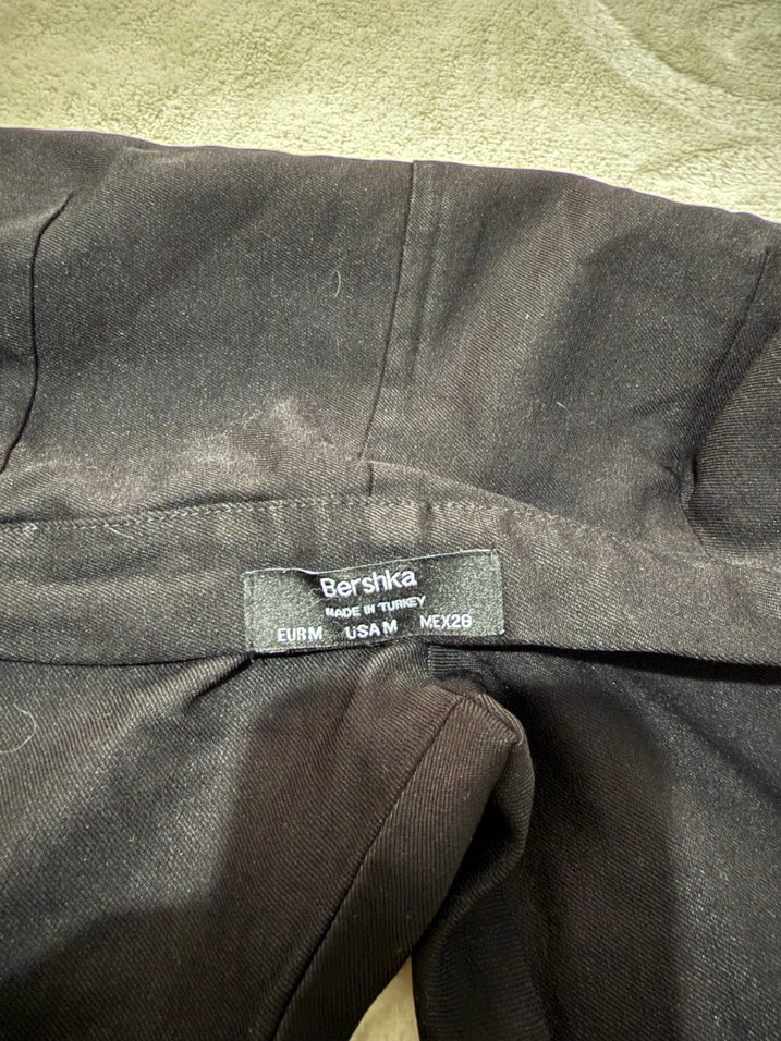 Fermuarlı Siyah Kadın Kumaş Pantolon - Görsel 4