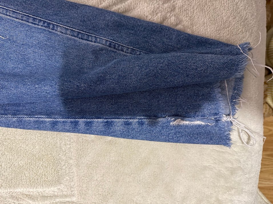 Bol Kesim Midi Kot Pantolon - Görsel 3