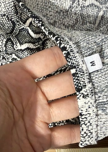 Yılan Desenli Kemerli Kolsuz Mini Yelek - Görsel 4