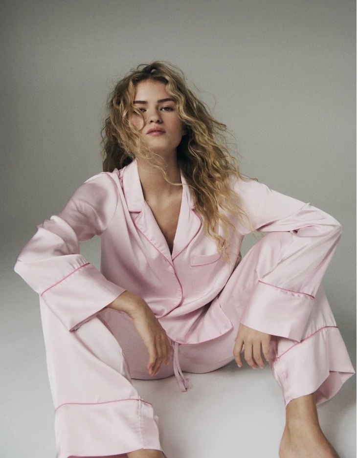 Hm saten pijama takımı - Görsel 3