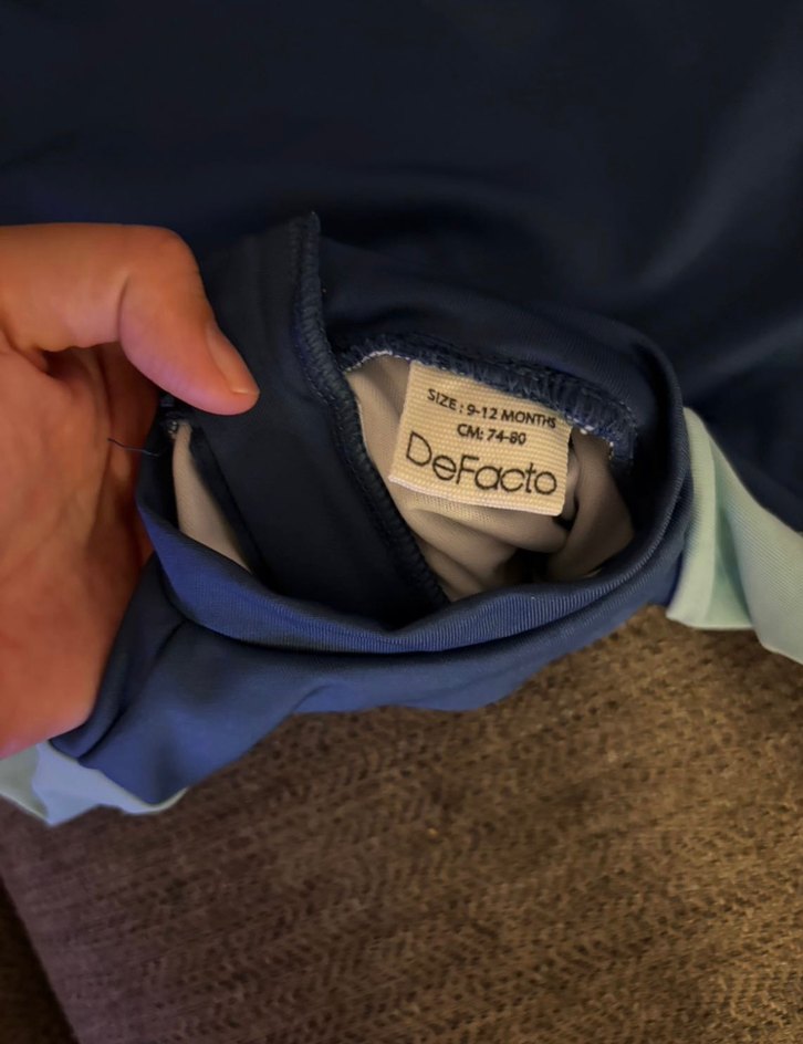 Erkek Bebek Dinozor Desenli Kısa Kollu Mayo - Görsel 2