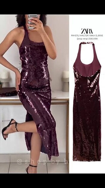 m Beden bordo Renk ZARA MÜKEMMEL BORDO ELBİSE